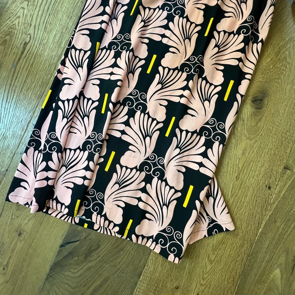 La Double J long sleeve swing dress in Ali Rosa Sable, xsmall - Picture 7 of 11